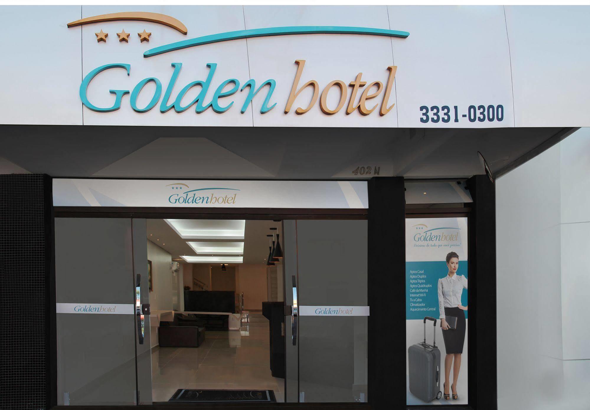 Golden Hotel - O Mais Central - Pet Friendly Chapecó Zewnętrze zdjęcie